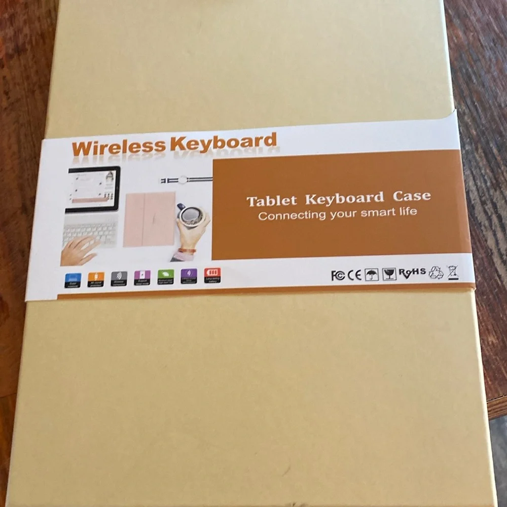 Wireless keyboard tablet keyboard